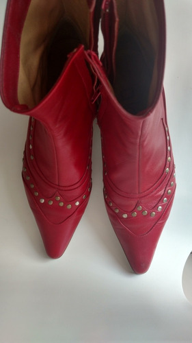 Botas Lonte Cuero Vacuno 100% N* 36 Oferta!