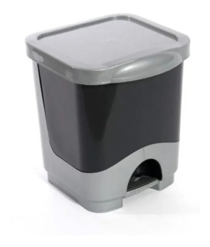 Imagen 4 de 5 de Tacho Basura A Pedal Recipiente Luxury 8 Lts Colombraro