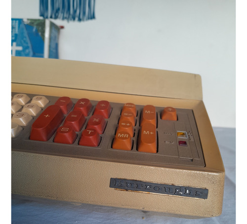Maquina De Calcular Burroughs Mod: C4116 Ver Descripción (Usado)