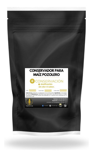 Conservador Para Maíz Pozolero 1kg