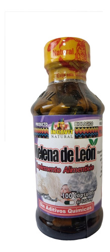 Melena De León 100 Capsulas C/u 500mg