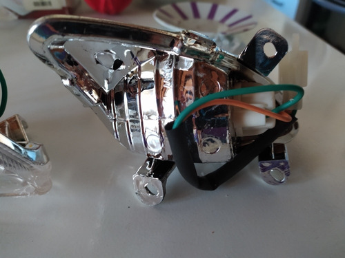 Imagen 4 de 4 de Vendo Cocuyos De Luz De Cruce De Moto Ava Scooter 5 Verdes