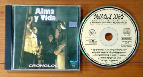 Alma Y Vida Cronologia Cd