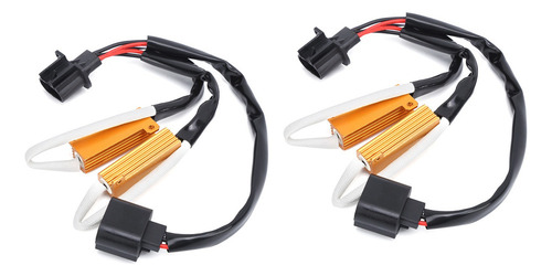 Adaptador De Resistencia De Carga 2 Piezas 50w 6 H13 9008 Le