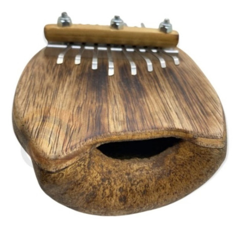 Kt Kalimba Ressonância Sapucaia 8 Notas Wah Wah Ktksww