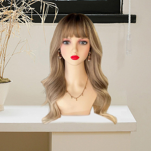 Cabezal De Maquillaje Mannequin Pvc Head Estable Stand Head