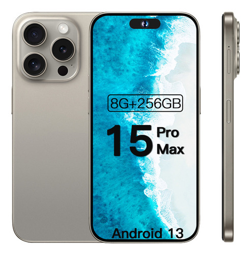 Celular Android I15 Pro Max Teléfono Inteligente 6.8 Pulgadas Cellphone Of Otg La Versión Global Del Smartphone Admite Dos Tarjetas Sim