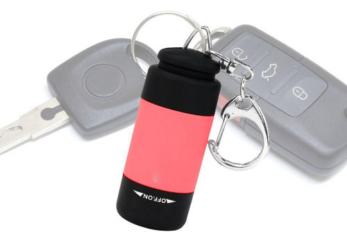 Linterna De Bolsillo Linterna Recargable Llavero Con Luz De