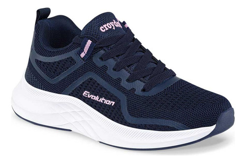 Tenis Borki Azul Osc Para Niña Croydon