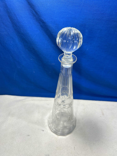 Botellón Licorera De Cristal Alto Gran Tamaño (Usado)