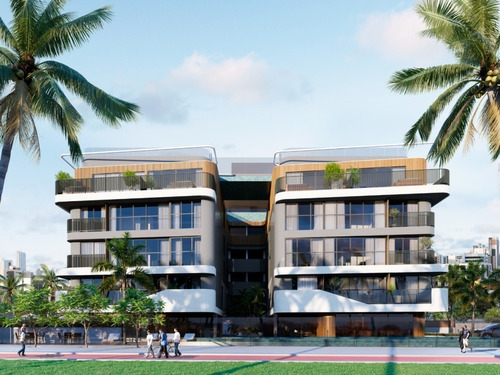 Imagem 11 de 19 de Ref: La046 - Lançamento (pé Na Areia) Flats Tipo Studio, 22,53m² A 56,98m²