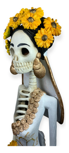 Catrinas De Barro Novios Capula Michoacán