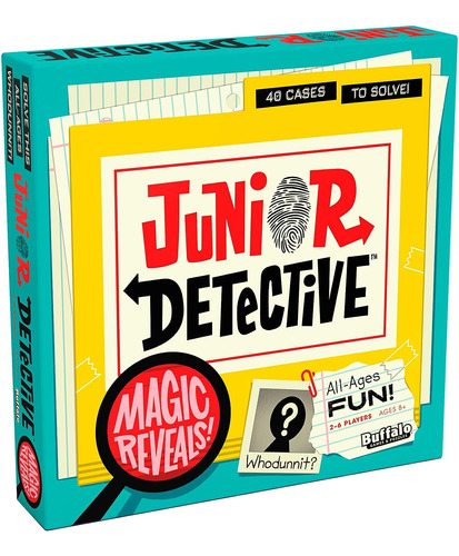Juego De Mesa Familiar Detective Junior Buffalo Games