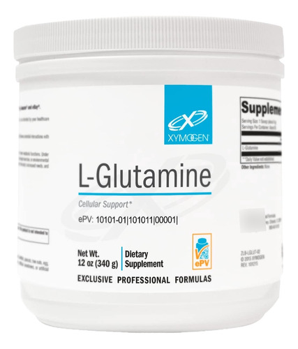 Xymogen Suplemento En Polvo De L-glutamina - Promueve La Sa.