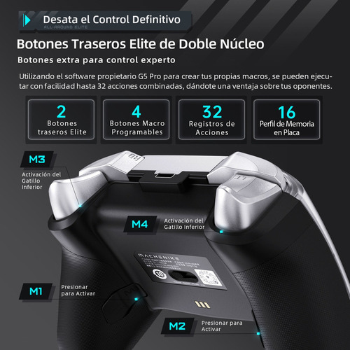 Xing Control Joystick Inalámbrico Machenike G5 Pro Para Pc