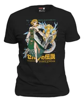 Comprar Playera Legend Of Zelda  Dragon Blanco & Zelda &0052gm