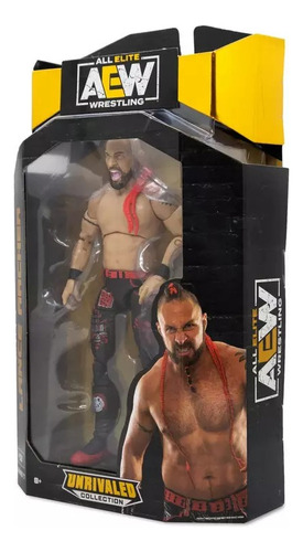 Lance Archer Aew Unrivaled Series 7 #53 Jazwares 6.5 Pulg.