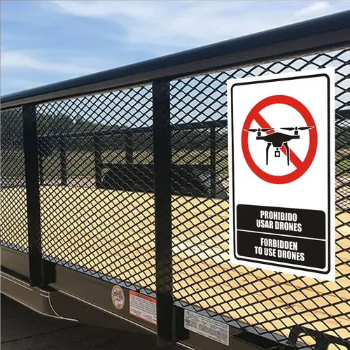 Prohibido Usar Drones Parques Turismo Bilingüe Colegios Dd8p