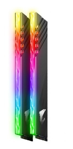 Imagem 3 de 4 de Memória Ddr4 16gb 3733mhz Gigabyte Aorus Rgb (2x8gb)