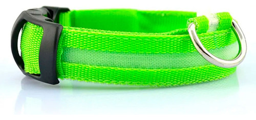 Collar Led Verde - L