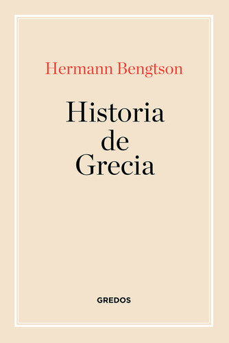 Historia De Grecia - Bengston Hermann