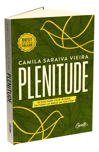 Livro Plenitude Devocional 40 Dias Camila Saraiva Vieira