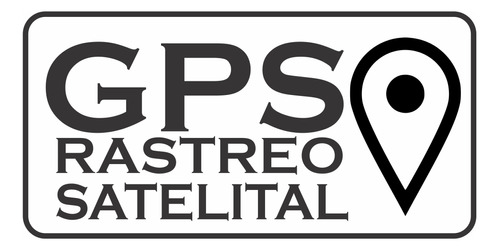 Sticker  Adhesivo Gps Rastreo Satelital
