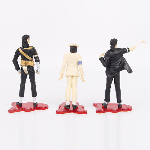 Set De Figuras De Michael Jackson El Rey Del Pop 5 Piezas