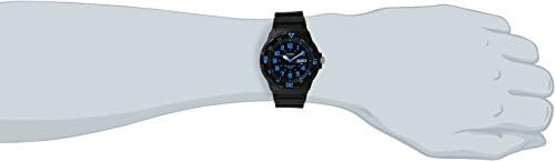 Reloj Casio Unisex Mrw200h-2bv Neo-display De Resina Negra