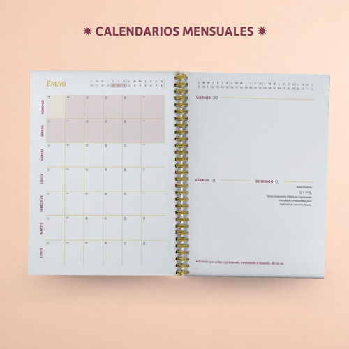 Imagen 4 de 8 de Agenda Astrológicas 2023 - 15x21cm - Julieta Suarez Valiente