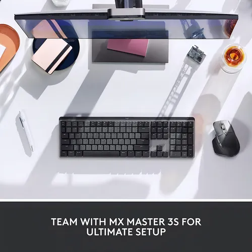 Logitech Mx Mechanical Teclado Grafito Qwerty Español