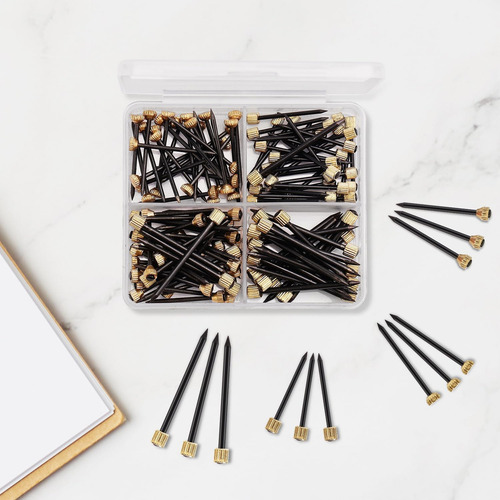 120PCS Clavos para Colgar Cuadros, 4 Tamaños de Clavos para Colgar Cuadros para Decoración de Paredes Kit de Marcos para Colgar Espejos Herramienta para Colgar Cuadros