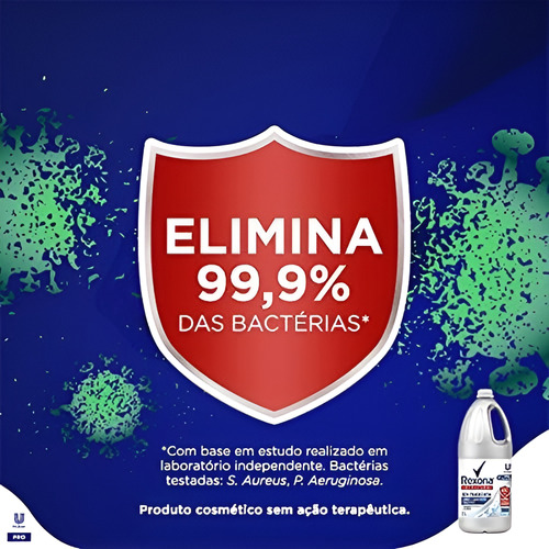 Sabonete Líquido Antisséptico Rexona Sem Fragrância 2 Litros