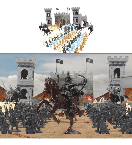 Juego De Juguetes Diy Juguetes Desarrollo Castillo Plástico