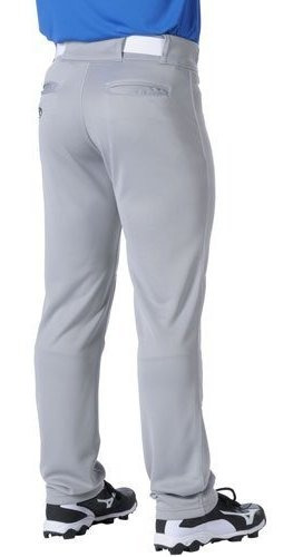 Rawlings Premium Culotte pirata adulto para hombre de béisbol pantalón blanco y gris
