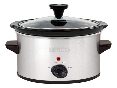 Sc15047 Qt. Oval Analog Silver Slow Cooker, 1.5 Quart