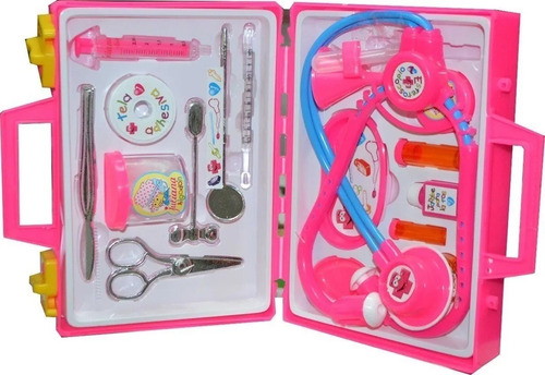Imagen 2 de 4 de Valija Juliana Doctora Chica Con 18 Accesorios D012