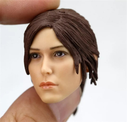 Tomb Raider Lara Croft-figura De Cabeza Femenina 