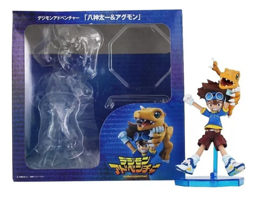 Digimon Taichi  & Agumon Figura De Acción En Caja 