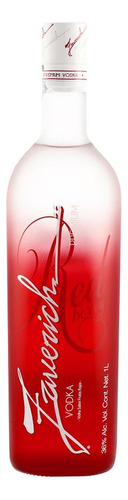 Licor De Vodka Premium Zaverich Frutos Rojos Red Berry 1l