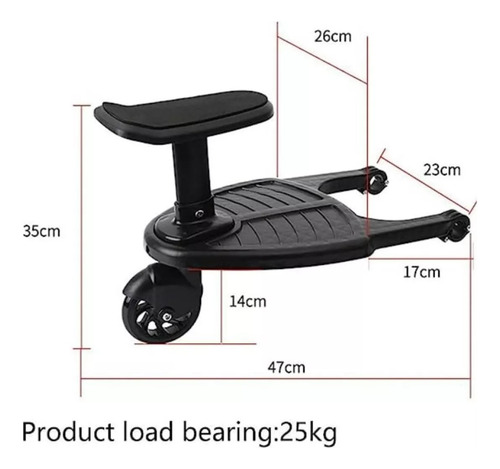 Patineta Universal Con Asiento Hermano Mayor