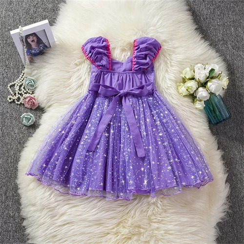 Disfraz De Princesa Rapunzel Para Fiesta De Cumpleaños