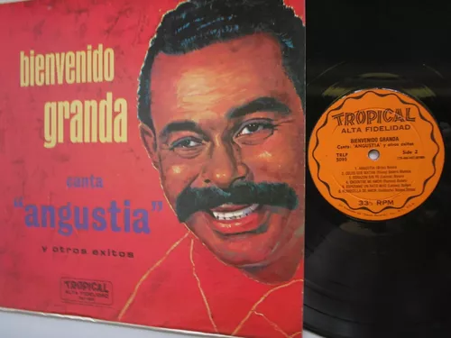 Disco Vinil-bienvenido Granda-canta Angústia-(impecável)