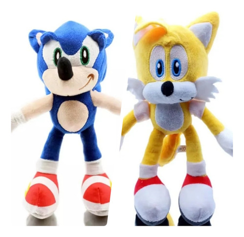 Pack Peluche Sonic Y Tails, Envío Gratis!!!