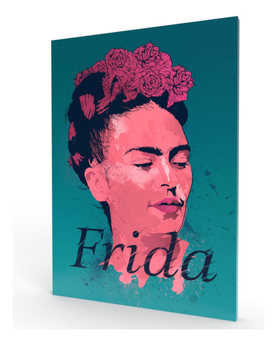 Cuadro Decorativo Canvas 35x50 Cm Frida Kahlo #02