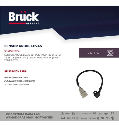 Sensor Arbol Levas Jetta A4 99-05 Nb 99-10 Motor Diesel