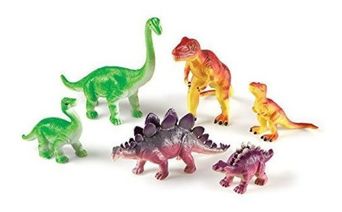 Recursos De Aprendizaje Jumbo Dinosaurs: Mommas And Babies, 
