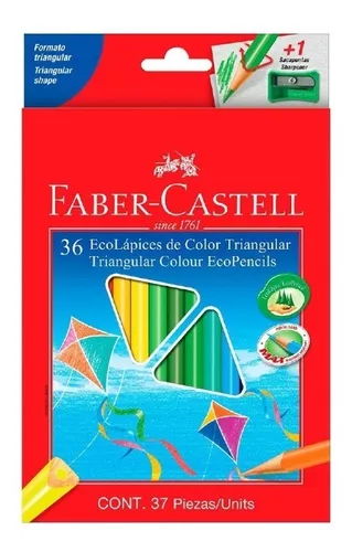 Plumones Lavables Faber Castell Colores Fiesta 36 Pz