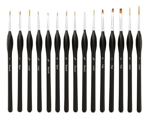 15-piece Professional Detailing Brush Set In