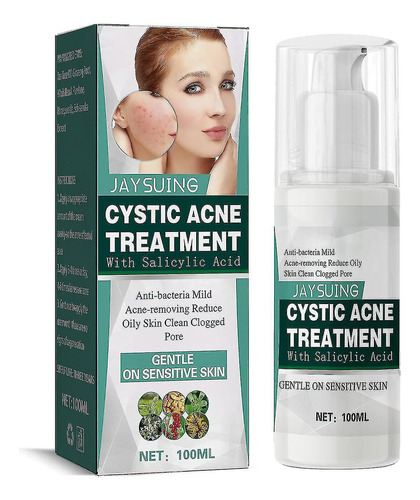 Jay Cystic Acne Tratamiento Para Eliminar Espinillas Barros 